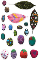 Rock y hoja pintura Kit - Arteztik
