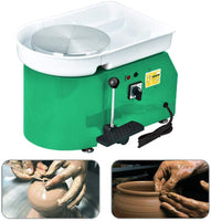 SKYTOU - Rueda de cerámica para cerámica (9.8 in, 350 W, rueda de cerámica con pedal de pie, herramienta de arcilla de cerámica, para trabajar y manualidades (rosa) - Arteztik
