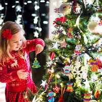 Cieovo - 8 llaveros de Navidad con diamantes de imitación, diseño 5D - Arteztik
