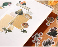 Molshine 320 pegatinas decorativas de la serie de flores de animales del bosque para manualidades, personalizar, decoración de balas, portátiles, álbumes de recortes, equipaje, coches, libros, sellado, 8 paquetes - Arteztik
