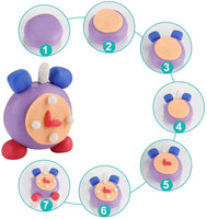 Arcilla polimérica, 62 colores para hornear y modelar, arcilla de bricolaje, kit de manualidades con 50 bloques de 0.71 oz y 12 bloques de 0.42 oz, seguro y no tóxico, juguete ideal para regalo para niñas y niños - Arteztik
