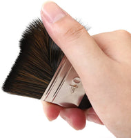 Juego de 6 pinceles de pintura plana para Gesso, barnices, pintura acrílica, acuarela, madera, pared, limpiador de muebles. - Arteztik
