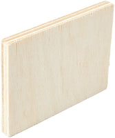 Recortes de madera Juvale para manualidades, rectángulo de madera (3.5 x 2.5 in, 36 unidades) - Arteztik
