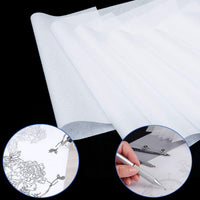 100 hojas de papel translúcido de trazado de vitela transparente para dibujar trazado - Arteztik
