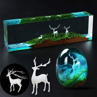 Fashionclubs - 21 moldes de resina para rellenar pequeñas medusas en 3D, hechos a mano, de resina epoxi y ciervo, modelos de relleno para hacer joyas, suministros de resina, kit de manualidades - Arteztik
