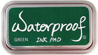 Best Stamp - Juego de almohadillas de tinta impermeables, 5 colores permanentes, sin ácidos, almohadilla de tinta no tóxica para sellos, funda de metal de calidad, para madera, tela y papel, efectos vivos, resultados de estampado de larga duración (5 unid - Arteztik
