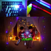 Lorvain - Tabla de dibujo 2 en 1 para niños, pizarra luminiscente que brilla en la oscuridad con luz para desarrollar juguetes educativos, regalos para niños y niñas - Arteztik
