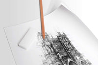 Papel de dibujo premium para lápiz, tinta, marcador y carbón. Ideal para arte, diseño y educación. Paquetes de hojas sueltas. - Arteztik
