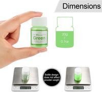 Pigmento que brilla en la oscuridad, 10 colores de polvo luminoso Wtrcsv, pigmento de seguridad no tóxico en polvo para pintura, slime, uñas, resina, conciertos o bricolaje, 0.71 oz cada uno (total 7 oz) - Arteztik
