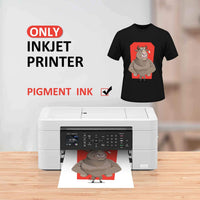 Transfer Master - Papel de transferencia de calor para impresiones por inyección de tinta, tela oscura, para camisetas personalizadas, bolsas, 8.5 x 11.0 in, 25 hojas - Arteztik
