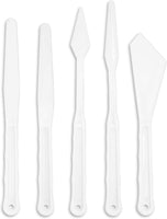 Paleta de pintura de plástico para pintura acrílica, manualidades (25 piezas) - Arteztik
