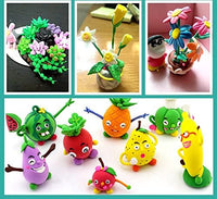 Szsrcywd 36 piezas Coloridos Niños Modelado Suave Arcilla Aire Seca Juguete Estudio 36 Color Brillante No Tóxico Modelado Arcilla Creativa DIY Artesanía - Arteztik
