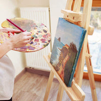Tableros de lienzo para pintura estirada de 12.0 x 16.0 in, lienzos de arte en blanco para pintura al óleo y acrílico, 100% algodón, paquete de 7 - Arteztik
