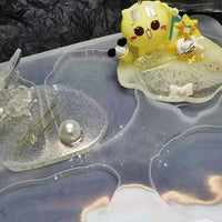 ONGHSD - Moldes de resina epoxi para posavasos grandes para moldes de silicona irregulares para hacer posavasos, cuencos, decoración del hogar - Arteztik
