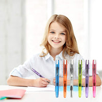 GC Quill MU-07 - Juego de caligrafía (incluye 6 plumas caligráficas con diferentes puntas y 20 cartuchos de tinta) - Arteztik
