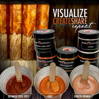 Eye Candy Mica Pigmento en polvo "Shibuya Orange" (1.76 oz) multiusos DIY Artes y Artesanías Aditivo | carpintería, epoxi, resina, bombas de baño naturales, pintura, jabón, esmalte de uñas, bálsamo labial (Shibuya Orange, 50 G) - Arteztik
