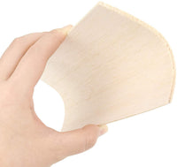 Paquete de 10 hojas de madera de Balsa, madera natural sin terminar para casa, avión, barco, bricolaje, modelo de placa de madera, proyecto de manualidades 3.937 x 7.874 x 0.059 in - Arteztik
