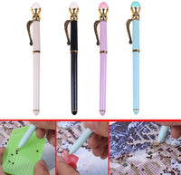 AAWWMI 36 piezas de herramientas de pintura y accesorios para bricolaje, incluyendo bolígrafos de punta, caja de bordado de diamantes, barro de perforación, pinzas para decoración de manualidades - Arteztik
