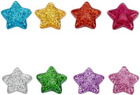 Arricraft - 10 cabujones de cola de ballena de resina con polvo de purpurina, parte trasera plana para manualidades, álbumes de recortes, decoración, fabricación de joyas - Arteztik
