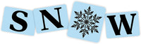 Let It - Kit de plantillas de porche de nieve, reutilizables y resistentes, para pintar tu propia señal de madera - Arteztik
