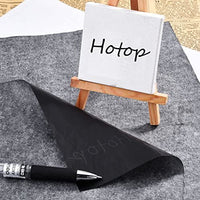 Hotop 100 hojas de papel de transferencia de carbono negro para madera, papel, lienzo y otras superficies artísticas 8.5 x 11 pulgadas - Arteztik
