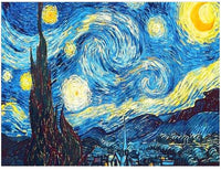 Kits de pintura de diamante para adultos, manualidades para decoración de pared del hogar, con diamantes de imitación de cristal, pintura 5D por números, noche estrellada, tamaño grande 16.0 x 20.0 in - Arteztik
