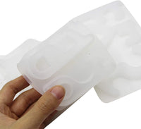 3 unids llavero silicona resina moldes no táctil abridor herramientas fundición resina epoxi molde para bricolaje manualidades 10 formas moldes - Arteztik
