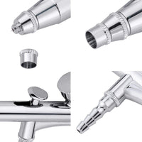 Profesional 0,4 mm de la boquilla Gravity Feed Airbrush de acción única - Arteztik
