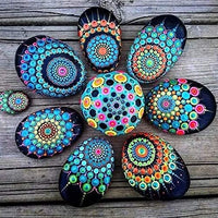 CSKB Juego de herramientas de punteado de mandala, kit de pintura de roca, herramientas de pintura de puntos para mandala, pintura de rocas, colorear, dibujo y dibujo, manualidades para niños - Arteztik
