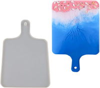 Molde de bandeja de resina, moldes de bandeja para resina epoxi, tabla de servir de resina de bricolaje, bandeja de servir de resina, ideal para decoración del hogar. - Arteztik

