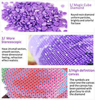 SanerDirect - 4 paquetes de pintura de diamante 5D para bricolaje, diseño de pájaro cardenal con taladro completo, pintura de diamante para decoración de pared del hogar (12 x 16 pulgadas) - Arteztik
