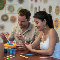 Homkare - Juego de 42 herramientas de punteado de mandala para pintar rocas - Arteztik
