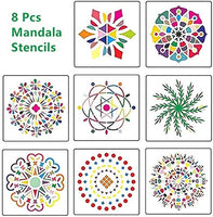 Juego de 35 herramientas de punteado de mandala con una bolsa de almacenamiento impermeable para pintar rocas para colorear dibujo, bricolaje, arte de uñas, arcilla de cerámica, modelado - Arteztik
