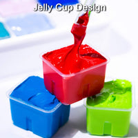 Juego de pintura Miya Gouache, 56 colores x 1.0 fl oz, diseño único de taza de gelatina en un estuche de transporte, perfecto para artistas, estudiantes, pintura de acuarela opaca Gouache - Arteztik

