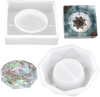 FunPa - Molde de silicona para manualidades (2 unidades), diseño de epoxi - Arteztik
