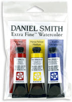 Daniel Smith - Juego de acuarelas primarias extrafinas (3 tubos, 0.5 fl oz) - Arteztik

