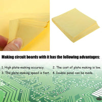 Ximark - Papel de transferencia de tóner de calor para PCB Electronic Prototype DIY (20 unidades) - Arteztik

