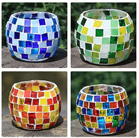 Azulejos de mosaico de vidrio con formas y colores mezclados piezas de vidrio para manualidades - Arteztik

