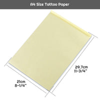 Papel de transferencia de tatuaje, Cridoz 100 hojas de papel de transferencia para tatuaje - Arteztik
