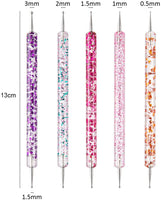 Mandala Dotting Tools – 30 herramientas de pintura para uñas con plantilla de mandala, kit de plantilla, lápiz capacitivo, pintura de lienzo, rocas, manualidades, suministros artísticos, bolsa de almacenamiento gratuita - Arteztik
