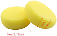 Batino - 12 esponjas redondas absorbentes para pintura de niños, manualidades, cerámica, uso doméstico - Arteztik
