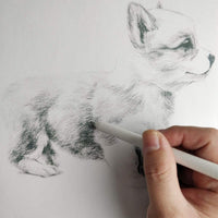 6 piezas de mezcla de tocones y tortilliones, herramientas de dibujo de boceto, licuadoras de arte de papel para el dibujo de boceto del estudiante - Arteztik
