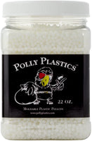 Polly Plastics - Pellets de plástico moldeables para Cosplayers y Hobbyists en tarro EZ Grip con folleto de ideas (16 oz) - Arteztik
