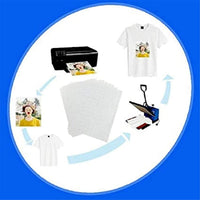 20 piezas de papel de transferencia de calor fácil de hacer para hacer tu propia camiseta en cuestión de minutos. - Arteztik

