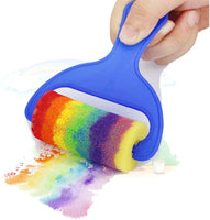 33 Pcs Kids Drawing Tools Kits, Sponge Painting Brushes, Early DIY Learning Craft Art Supplies for Kids Toddlers, Washable Painting Brushes, Foam Roller Sponge Arts Craft - Arteztik
