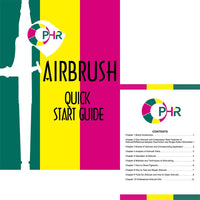 Ophir 3-airbrushes Dual Action & Single Action 110 V Air Brush Kit de compresor con tanque para tarta Hobby tatuaje - Arteztik
