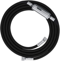 Master Airbrush 10 foot Nylon Trenzado aerógrafo Hose – Manguera con filtro Inline Humedad Trampa y Standard 1/8" Tamaño Accesorios en ambos extremos (Color puede variar) - Arteztik
