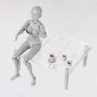 Aslion 2 piezas 2.0 figura de acción masculina femenina modelo para SHF Body Kun Doll PVC Body-Chan DX Set (macho y hembra) - Arteztik
