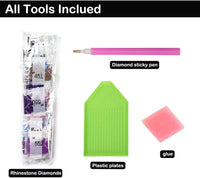 Kit de pintura de diamante 5D para playa para adultos, taladro completo (13.8 x 17.7 in), pintura de diamantes, arte para decoración de pared del hogar, kits de pintura 5D (soleado) - Arteztik
