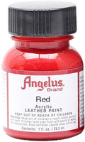 Angelus Acrylic Paints 1oz Color Red - 4 Pack - Arteztik
